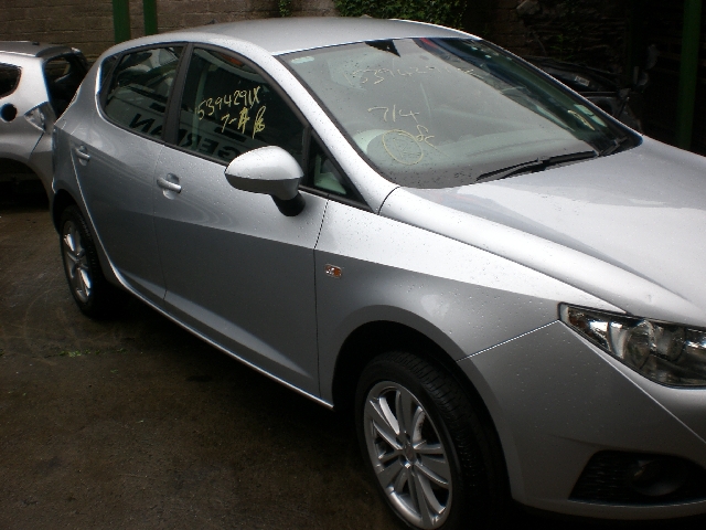 Seat Ibiza Door Front Drivers Side -  - Seat Ibiza 2010 Petrol 1.4L 2008--2017 Manual 5 Speed 5 Door Electric Mirrors, Electric Windows Front & Rear, Silver